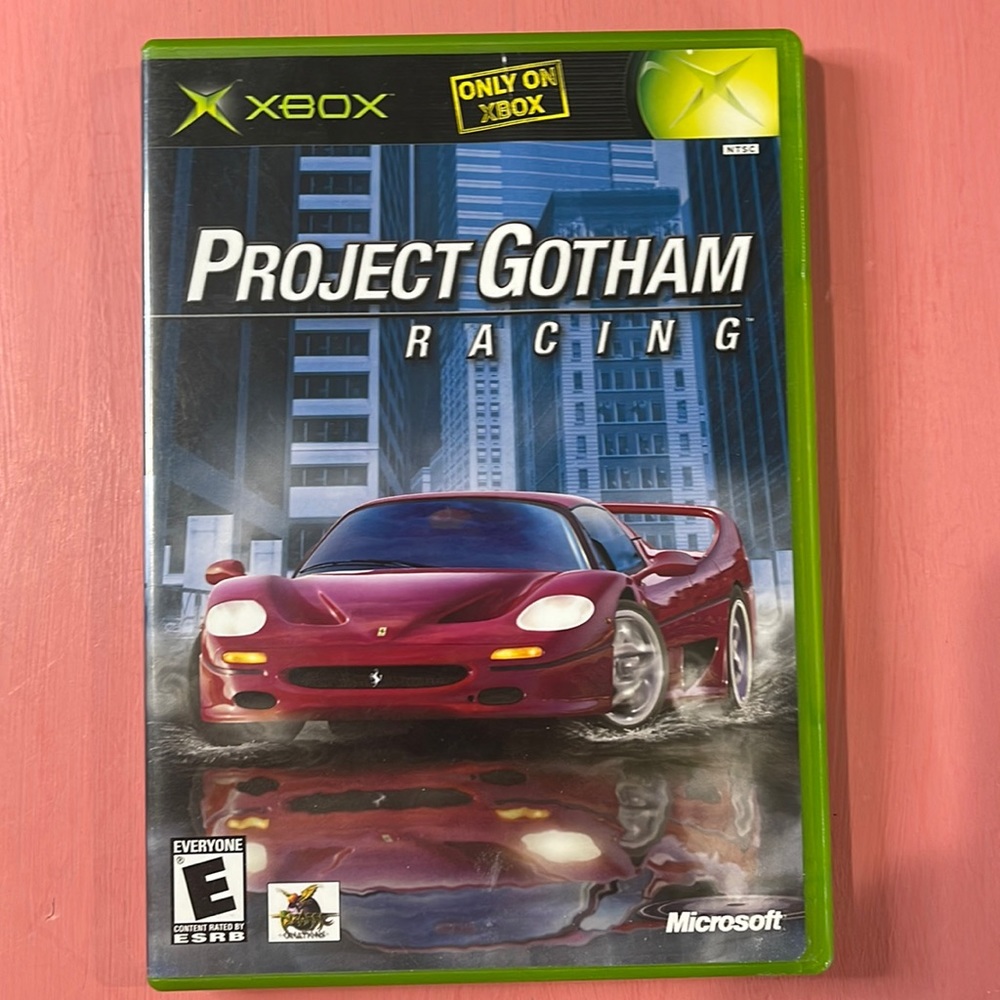 Project Gotham Racing for the XBOX